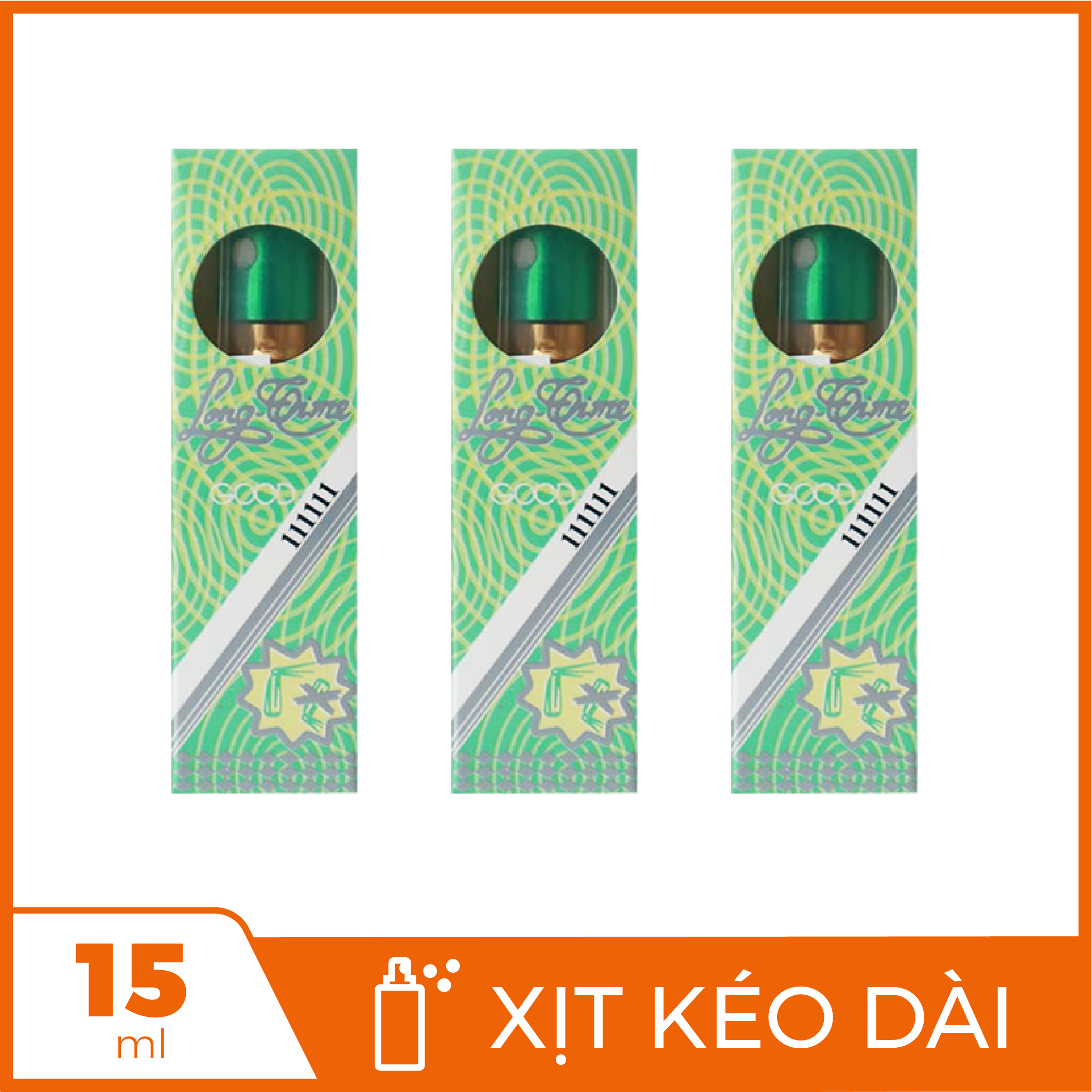 3 Sản Phẩm Xịt Tinh Chất Serum Longtime Kéo Dài - 1 Combo - Mlove Shop