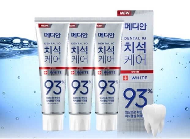 Combo 3 tuýp kem đánh răng Median Hàn Quốc