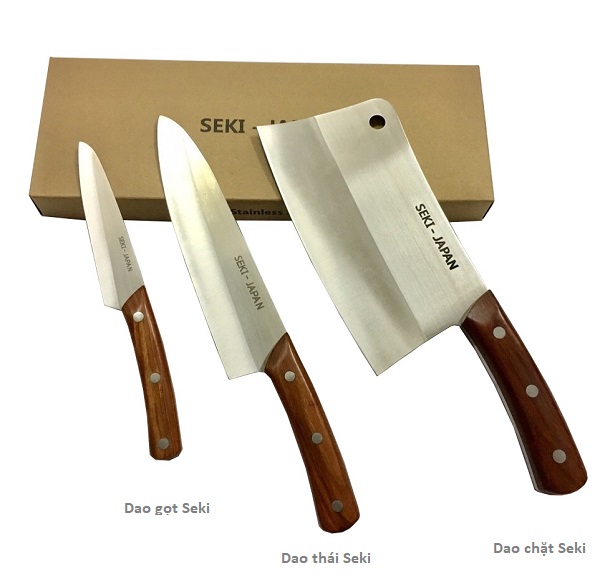Bộ dao kéo 4 món SEKI Nhật Bản hàng chính hãng mua 1 lần dùng cả đời