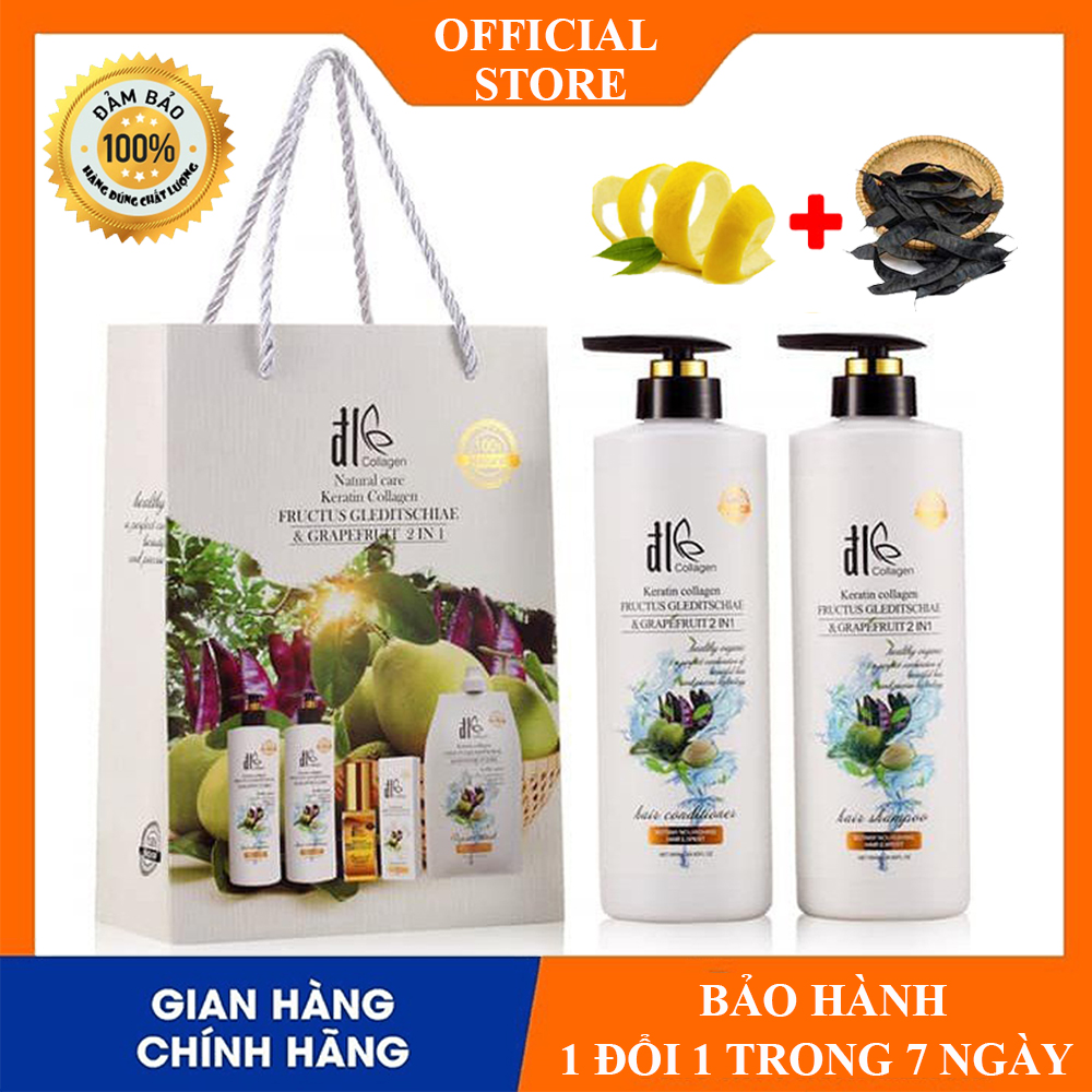 Dầu Cặp Bộ Gội Xả Cao Cấp . Ngăn Ngừa Rụng Tóc Và Nấm Ngứa Da Đầu Phục Hồi Tóc Hư Tổn. Cung Cấp Độ Ẩm Giúp Sợi Tóc Chắc Khỏe Sáng Bóng Mềm Mượt