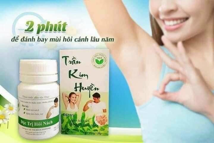 [Chính Hãng]Hôi Nách Tay Chân _ Trần Kim Huyền+Tặng Mặt Nạ Cam Đỏ