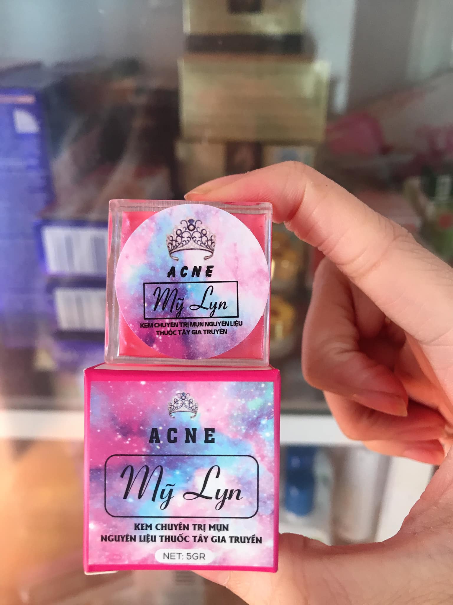 Kem Acne Mỹ Lyn Hũ Nhỏ