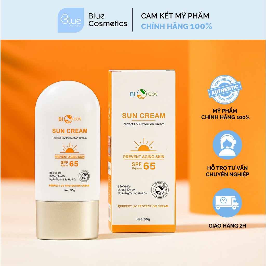 Kem chống nắng Sun Cream BioCos SPF 65 PA+++