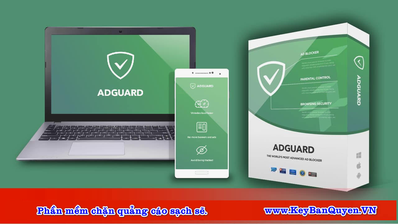 Phong Thư  ( mã code AdGuard Premium 01 thiết bị )