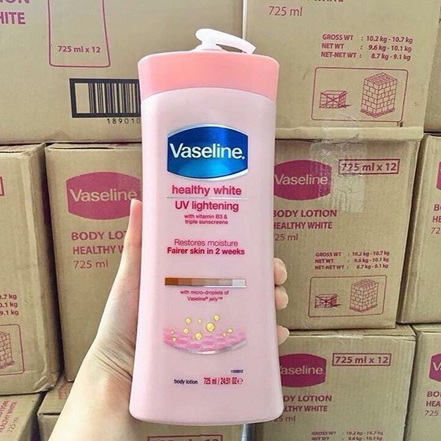 Sữa Dưỡng Thể Trắng Da Vaseli 725Ml