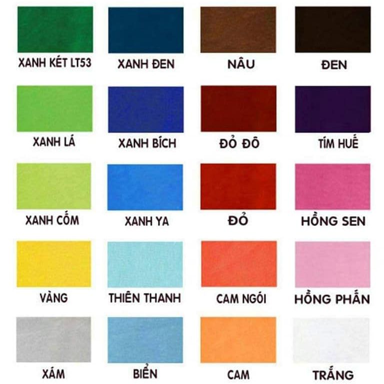 Thuốc Nhuộm Quần Áo