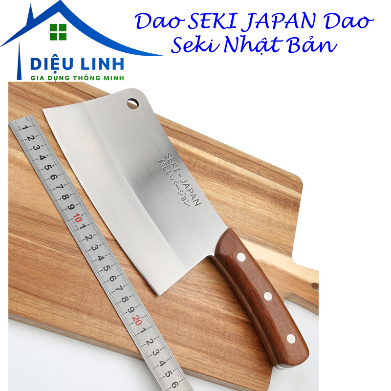 Dao SEKI JAPAN Dao Seki Nhật Bản -Dao thái nhỏ dao chặt xương dao thái vừa kéo dao dùng cho nhà bếp 