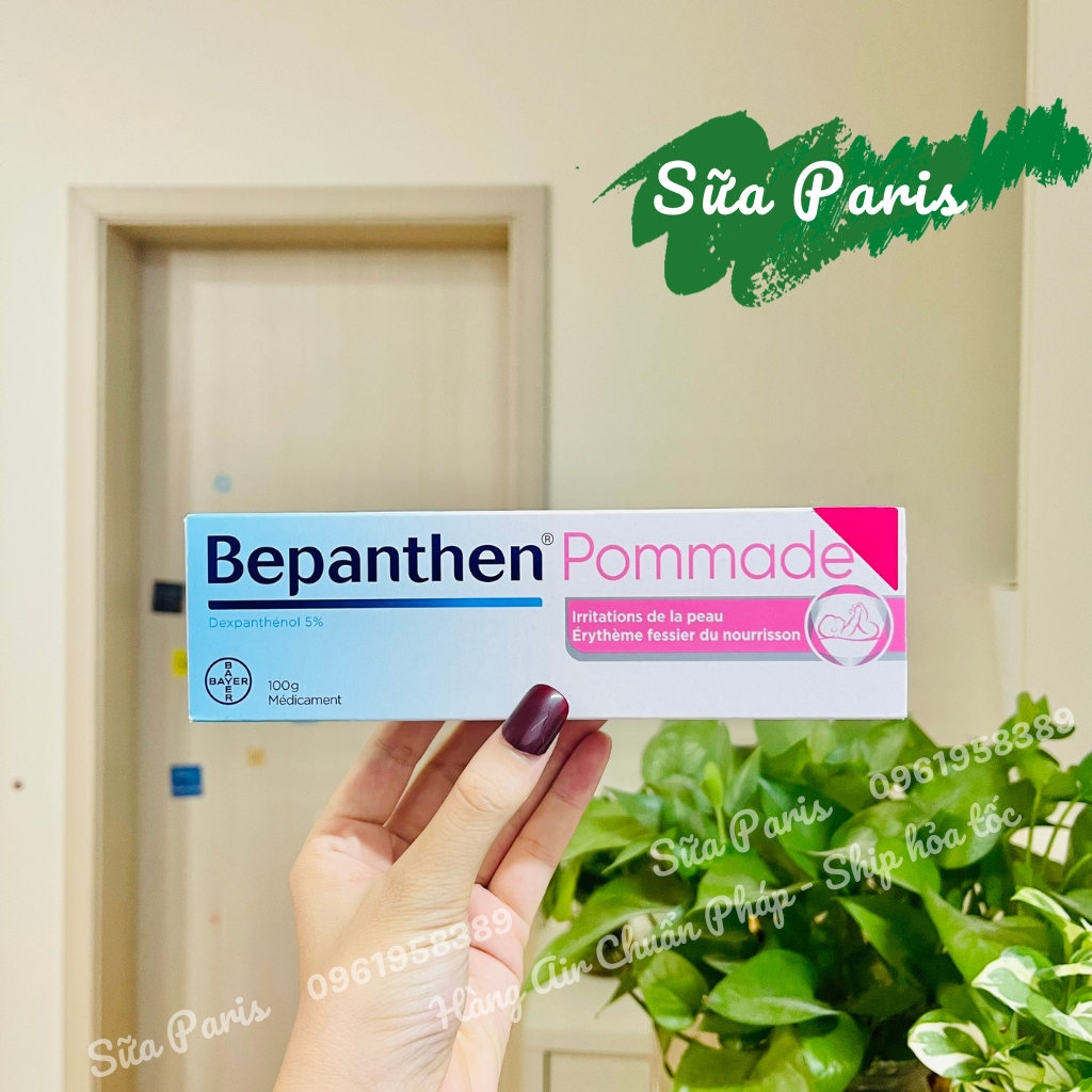 Kem hăm Bepanthen pommade 100gr - hàng nội địa pháp - Benpanthen_Sữa Paris Aderma