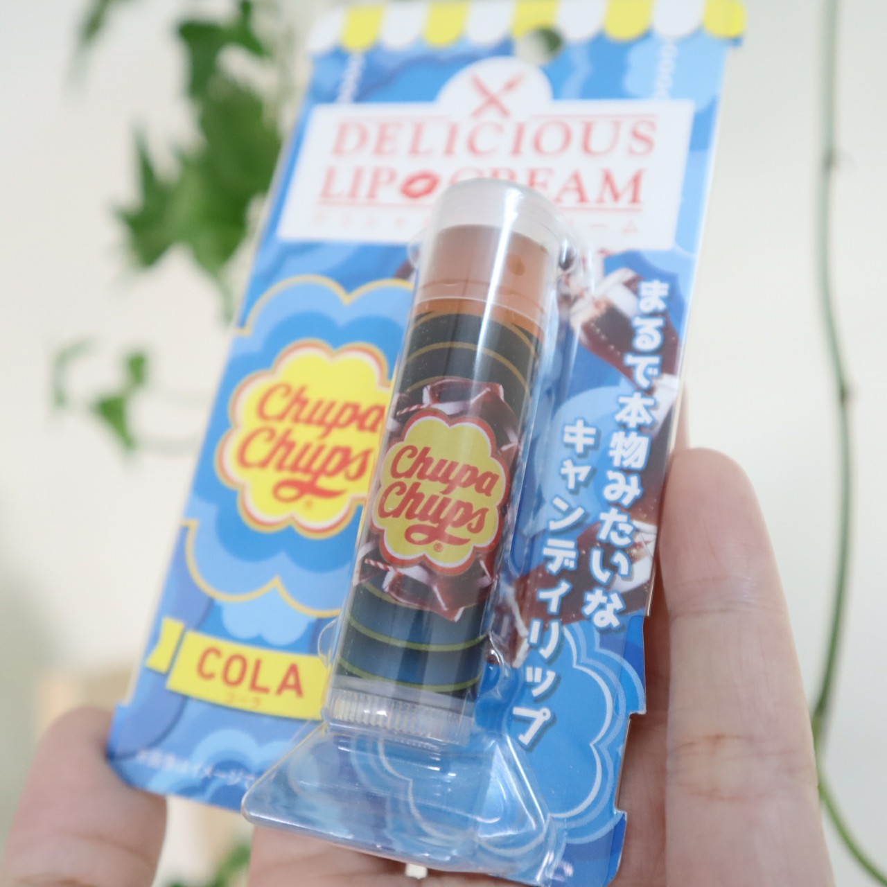 Son Dưỡng Môi Hương Cola Chupa Chups Cola Lips Creams 4G Nội Địa Nhật