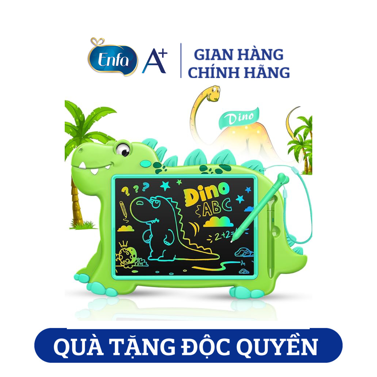 [Quà tặng Enfa] Bảng vẽ LCD khủng long