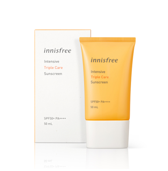 [Hcm]Kem Chống Nắng Innisfree Triple Care Spf 50+ Pa+++ Chống Nước Cam Kết Sản Phẩm Đúng Mô Tả Chất Lượng Đảm Bảo