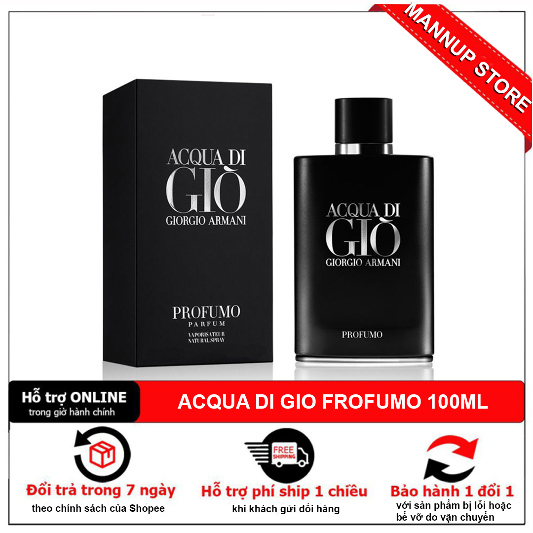 [Hcm][Flash Sale] Nước Hoa Nam Acqua Di Gio Profumo 100Ml - Hương Thơm Nam Tính Lịch Lãm Đẳng Cấp Phái Mạnh