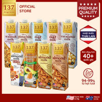 Combo 5 Hộp Sữa Hạnh Nhân 137 Degrees 1L Nguyên Chất Có Vị Ngọt Từ Mật Hoa Dừa/Không Đường Healthy Thái Lan