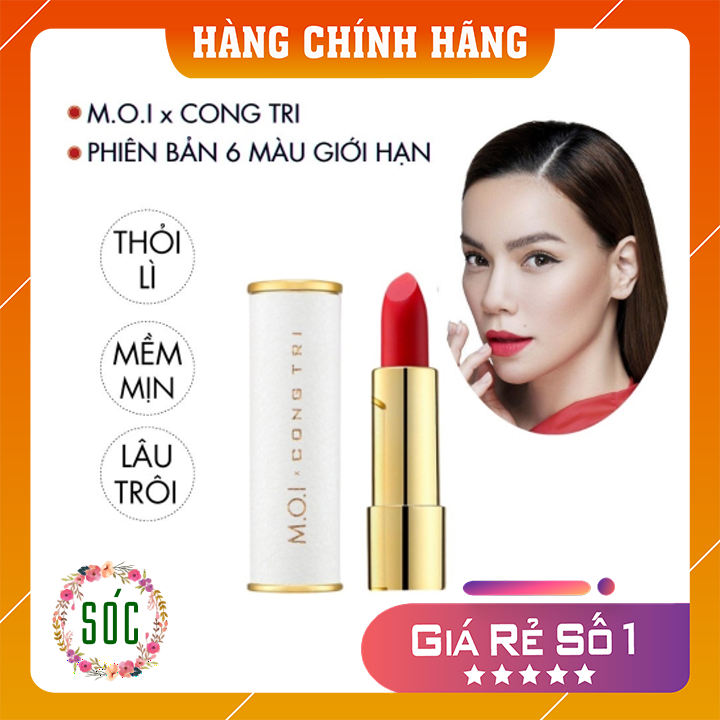 [Hcm]Son Thỏi Lì M.o.i Hồ Ngọc Hà X Công Trí 2021✅ Bản Giới Hạn 6 Màu✅ Hàng Cao Cấp Chính Hãng