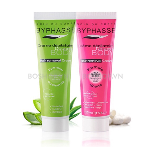 [Hcm]Kem Tẩy Lông Byphasse Hair Removal Cream 125Ml Chính Hãng - 7545