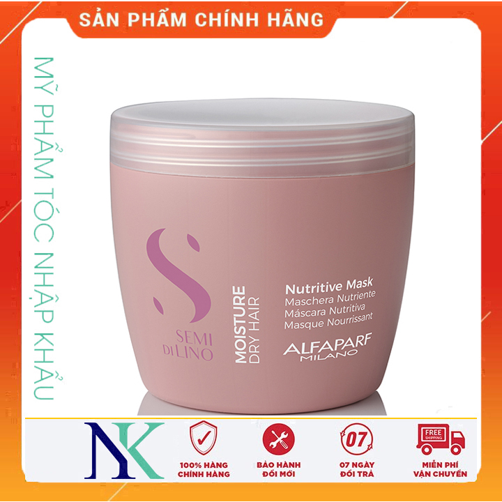 Mặt Nạ Alfaparf Moisture Dành Cho Tóc Khô Xơ 500Ml