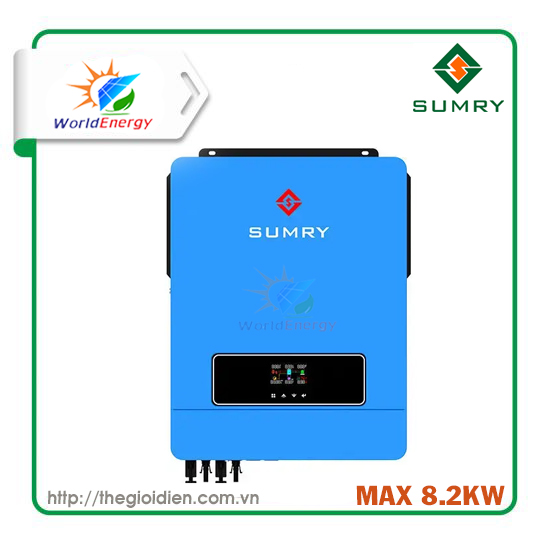 Inverter hybrid bù lưới lưu trữ Sumry 8.2KW (MAX 8.2KW)