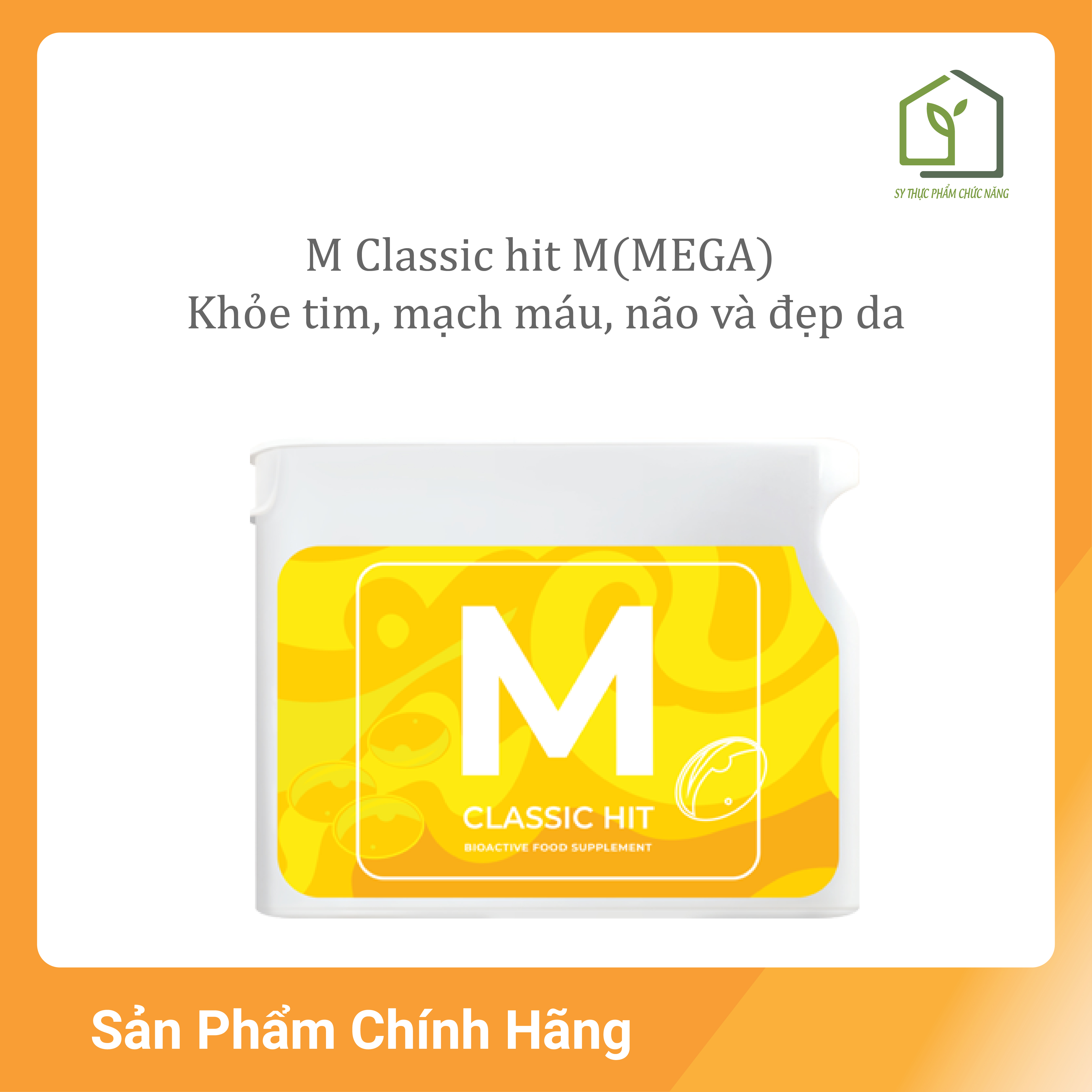 [Hcm]M Classic Hit M(Mega) Khỏe Tim Mạch Máu Não Và Đẹp Da