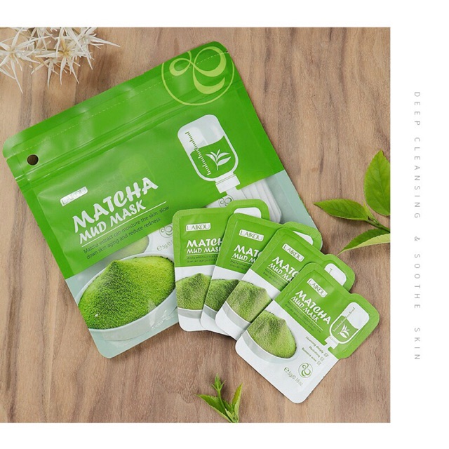 [HCM]( MỚI ) MATCHA MUD MASK LAIKOU