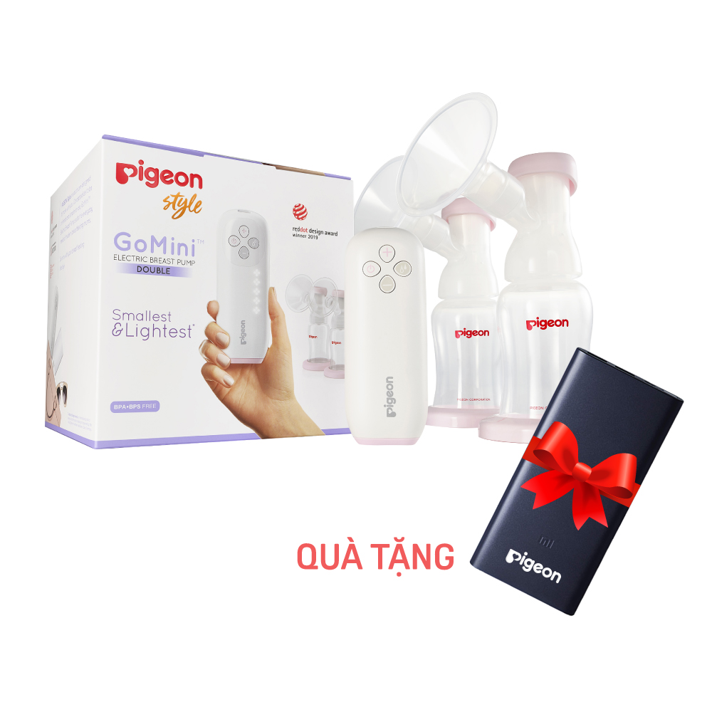 Máy hút sữa điện đôi GoMini Pigeon