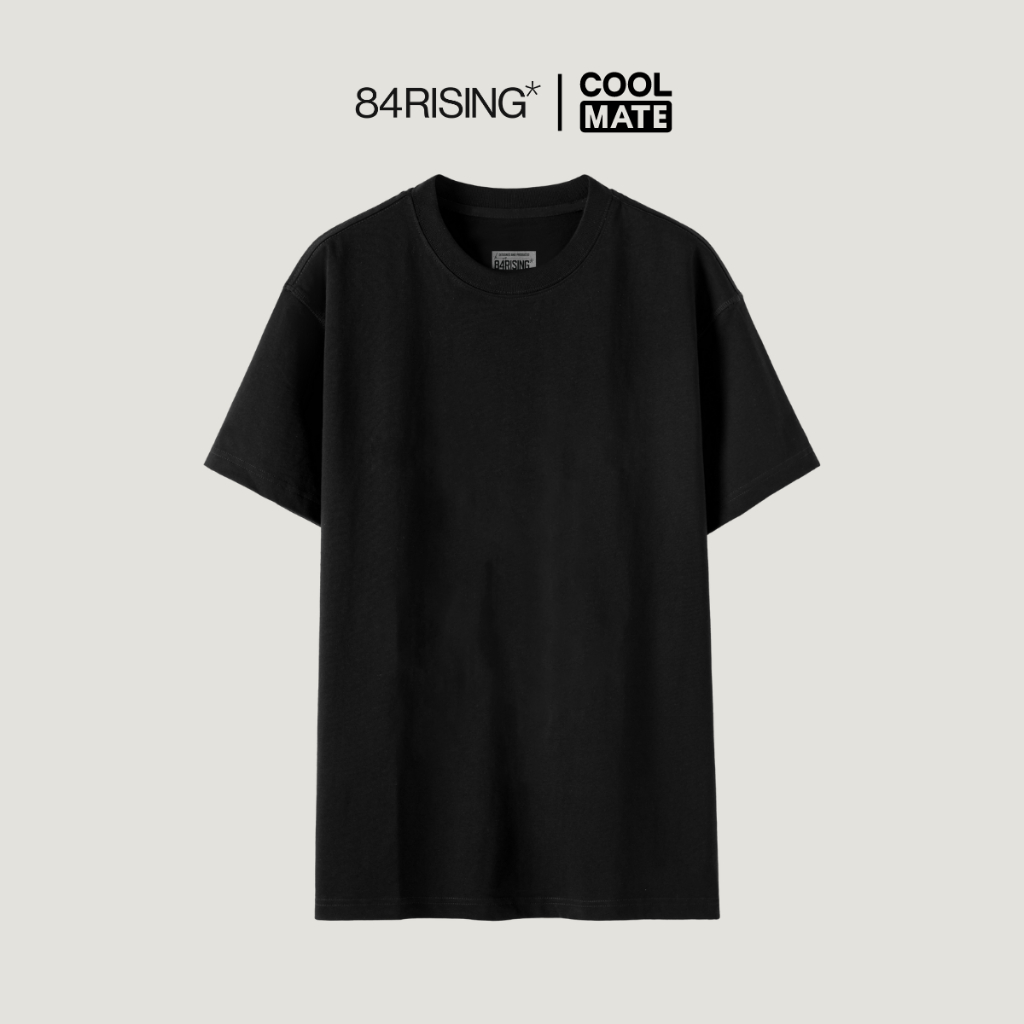 [SALE TẾT][MUA 3 GIẢM 12%Áo thun relaxed fit 84RISING trơn màu