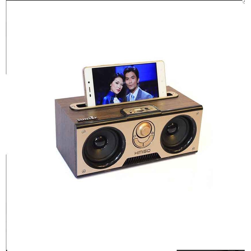 Loa Bluetooth Peterhot A105 Âm Thanh Siêu Đỉnh. Tích Hợp Cổng Micro 3.5 Karaoke Thiết Kế Sang Trọng.