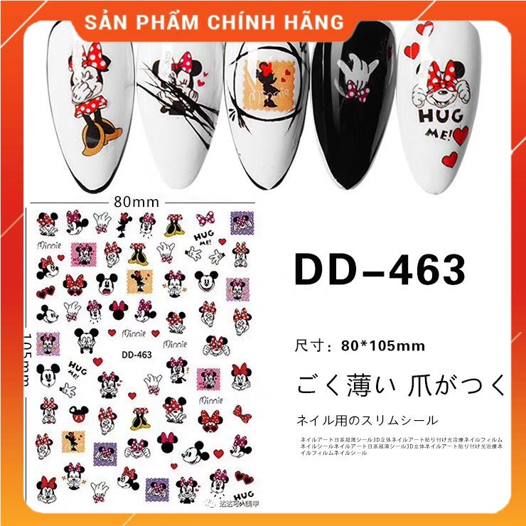 Sticker dán móng trang trí