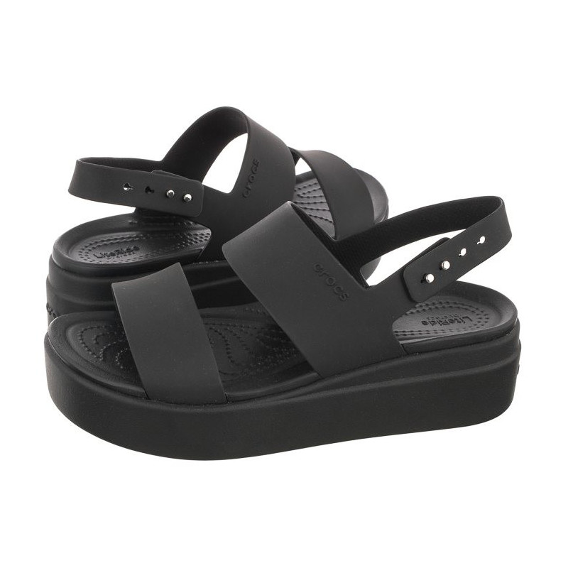 GIÀY SANDAL ĐẾ XUỒNG CHỐNG HÔI CHÂN CROCS BLOOKLYN LOW WEDGE NỮ