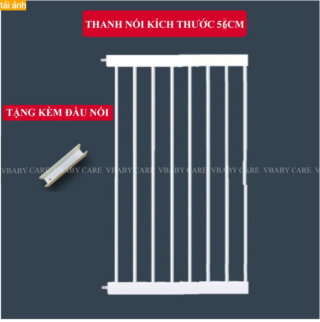 Thanh Chắn Cửa Chắn Cầu Thang Không Khoan Tường - An Toàn Cho Trẻ Nhỏ