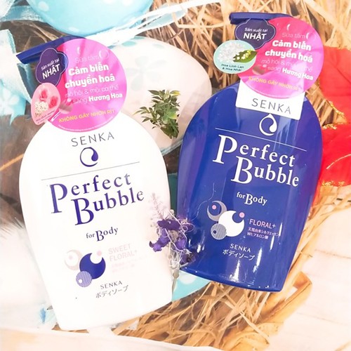 Sữa Tắm Dưỡng Trắng Da Nhật Bản - Perfect Bubble [500Ml] - Sữa Tắm Dưỡng Trắng Da - Trắng