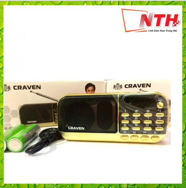 LOA PHÁP  LOA THẺ CRAVEN CR-836S ( CÓ ĐÈN PIN  CÓ ANTEN )