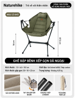 Ghế Võng Ghế Bập Bênh Naturehike NH21JJ004 – Thư Giãn Như Võng Siêu Nhẹ Gấp Gọn Đi Camping