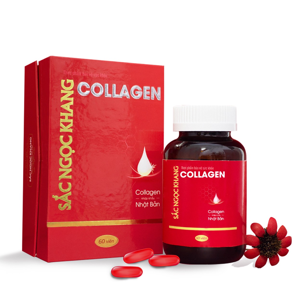 [Hcm]Collagen Sắc Ngọc Khang Thế Hệ Mới 100% Collagen Nguyên Chất Nhập Khẩu Từ Nhật