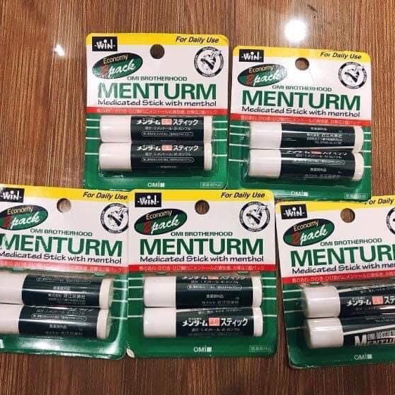 [Hcm]Son Dưỡng Môi Omi Menturm Chống Nắng Spf 18