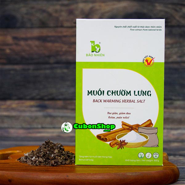 (Tặng Túi Chườm) Muối Chườm Lưng Bảo Nhiên