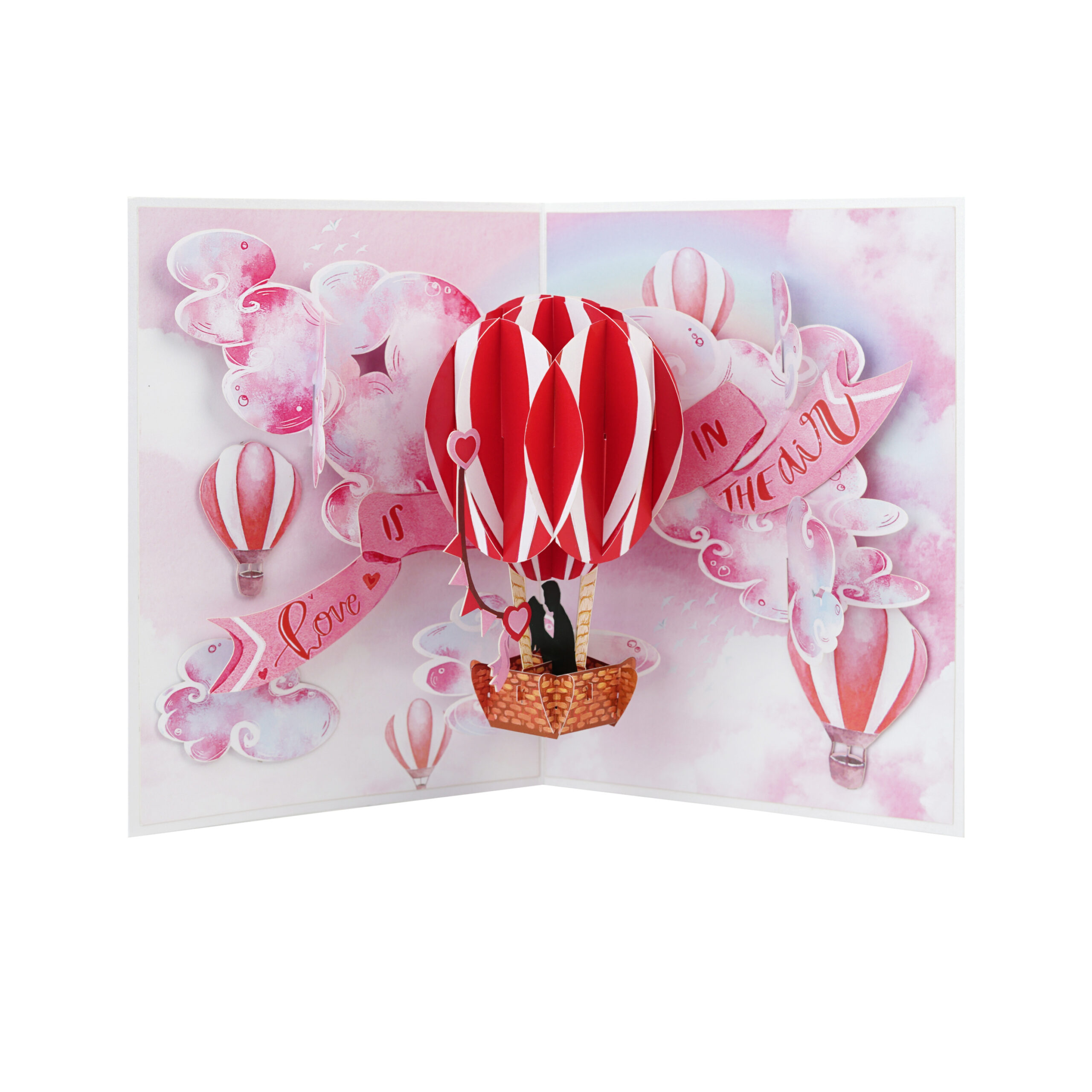 Thiệp Pop Up 3D Tình Yêu – Thiệp Chúc Mừng Lãng Mạn Thiệp Valentine Kỷ Niệm Tỏ Tình Lễ Tình Nhân L21