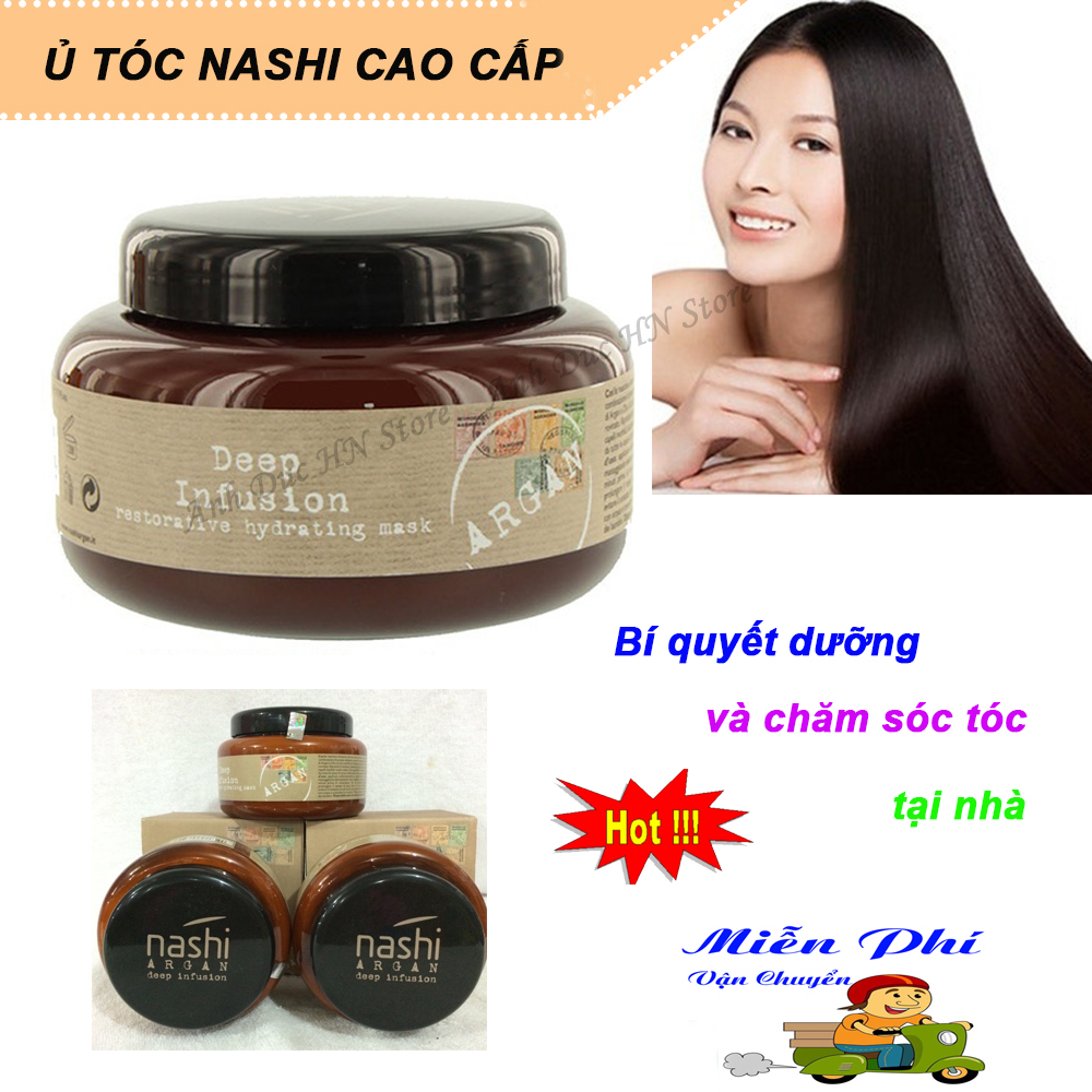 Phục Hồi Tóc Hư Tổn Ủ Tóc Nashi Kem Ủ Cho Tóc Khô Xơ. Phục Hồi Tóc Hư Tổn Dưỡng Tóc Giúp Tóc Mềm Mượt Dày Hơn Bảo Vệ Tóc Trước Tia Uv. Giá Ưu Đãi - Mua Ngay Hôm Nay!!!