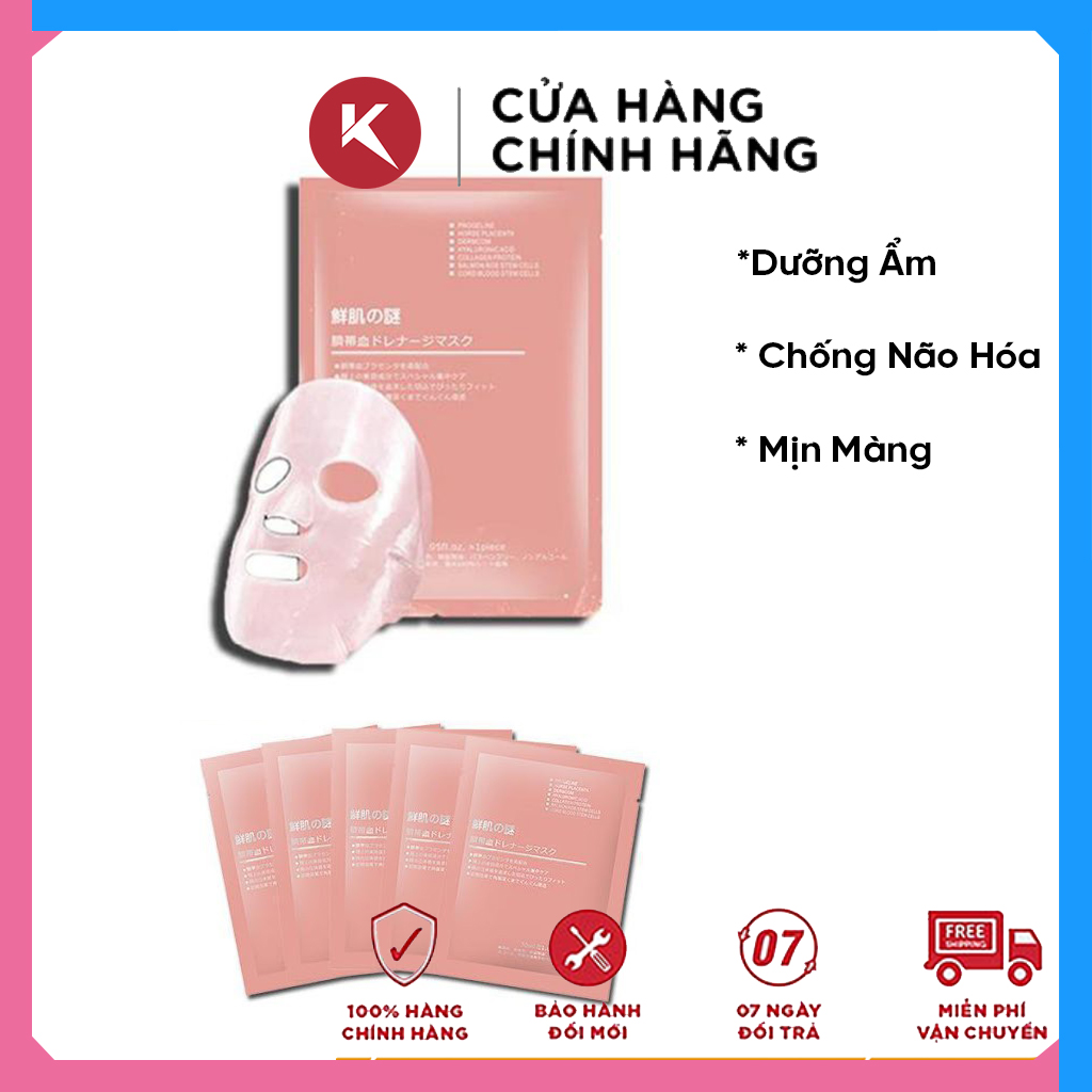 Mặt Nạ Nhau Thai Tế Bào Gốc Rwine Beauty Stem Cell Placenta Mask Dưỡng Trắng  Cấp Ẩm Hàng Nội Địa Trung - HoKa Shop