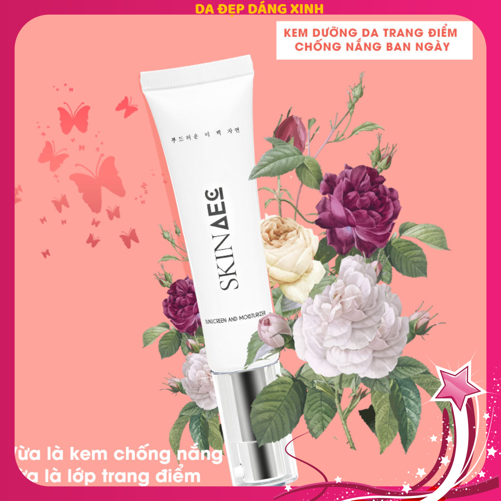 Kem Chống Nắng Dưỡng Ẩm Skin Aec