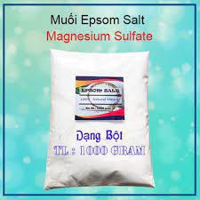 Muối Epsom–1kg<MgSO4>#100% Tự Nhiên