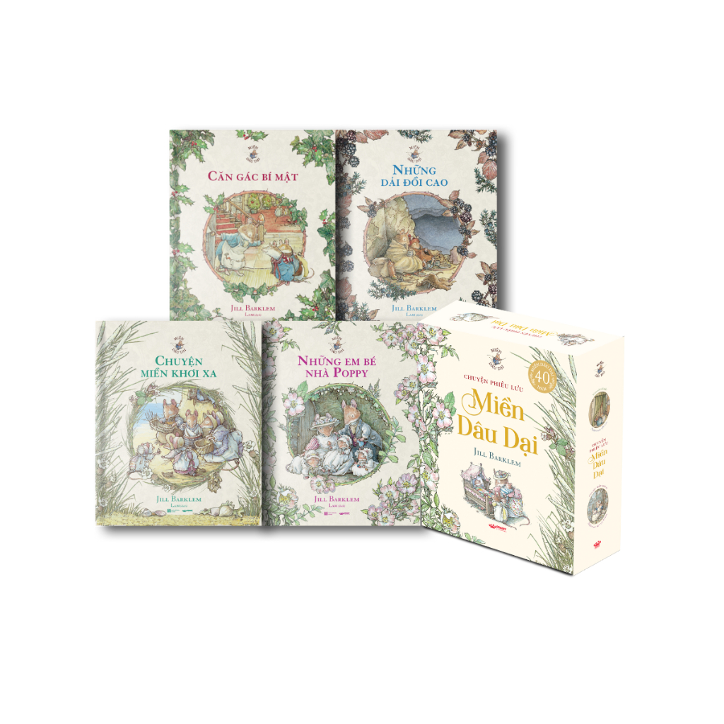 Sách - Bộ sách Miền Dâu Dại - Bộ 4 cuốn - Crabit Kidbooks