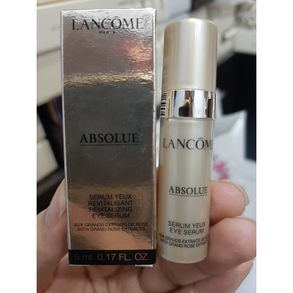 [Hcm]Tinh Chất Dưỡng Vùng Da Mắt Lancome Absolue Eye Serum 5Ml Cam Kết Hàng Đúng Mô Tả Chất Lượng Đảm Bảo An Toàn Đến Sức Khỏe Người Sử Dụng Đa Dạng Mẫu Mã