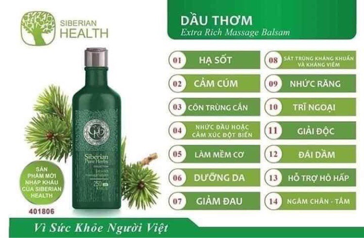 Dầu Balsam Thần Thánh