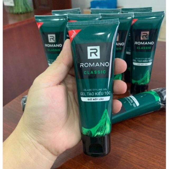[HCM]Gel Vuốt Tóc Romano giữ nếp 50g