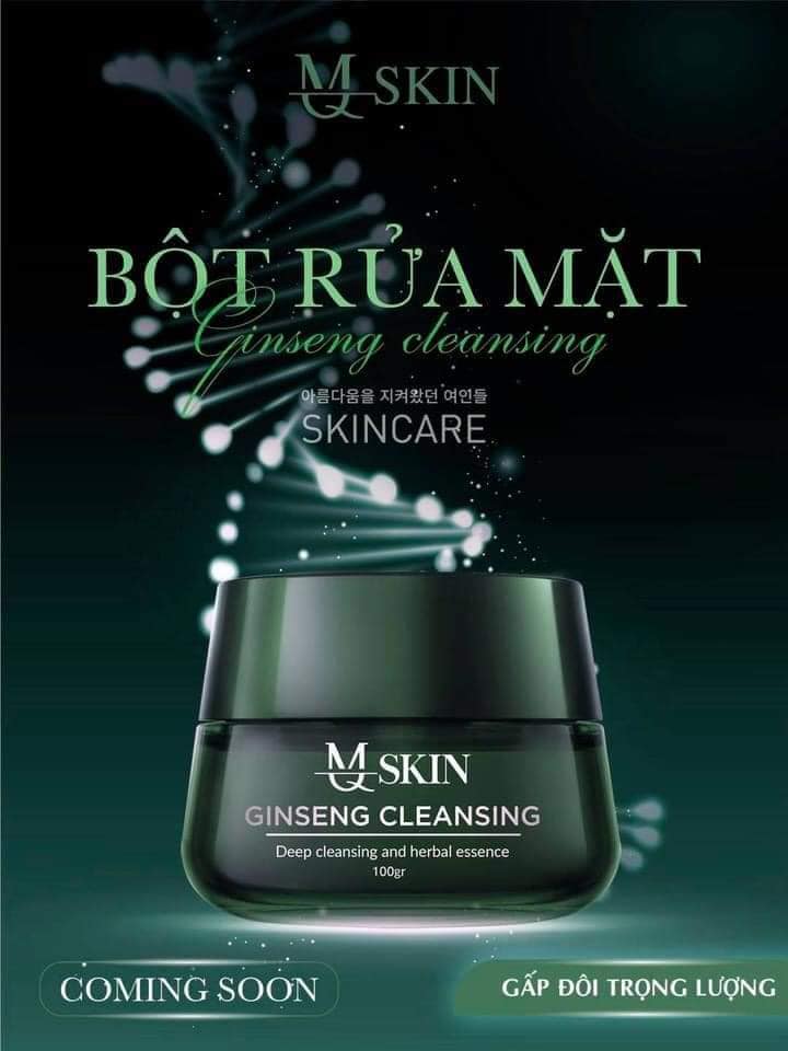 Bột Rữa Mặt Nh&Acircn S&Acircm Mq Skin Mới Hộp 50G