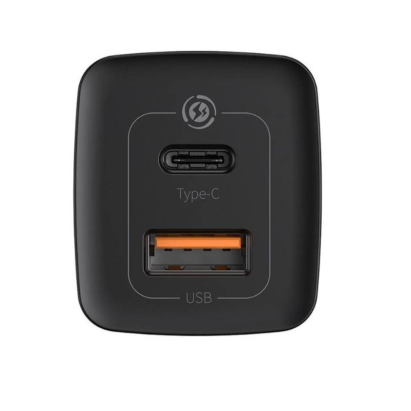 Củ sạc nhanh Baseus GaN2 Lite Quick Charger 65W (Type C+ USB) CCGL