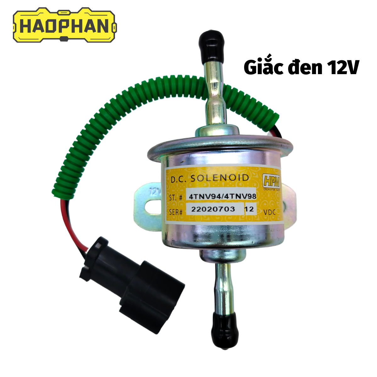 Bơm dầu Bơm dầu Diesel bơm xăng bơm nhiên liệu áp suất thấp 12V/24V HPM hỗ trợ bơm xăng bơm dầu bơm 