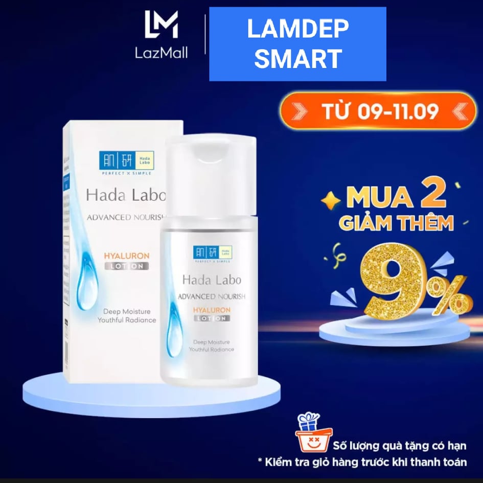 Dung dịch dưỡng ẩm tối ưu Hadalabo Advanced 170ml