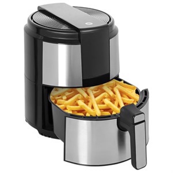 Nồi chiên không dầu Mishio MK220 5L - Vỏ inox, công nghệ Rapid Air