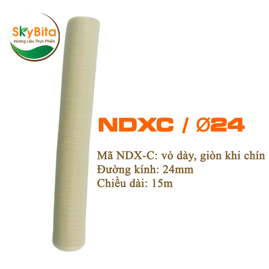 Vỏ bọc xúc xích vỏ Collagen viscofan làm xúc xích làm lạp xưởng vỏ colagen làm trứng nướng - Loại 1